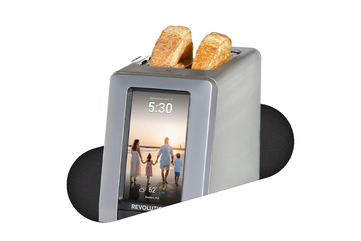 A revolution smart toaster