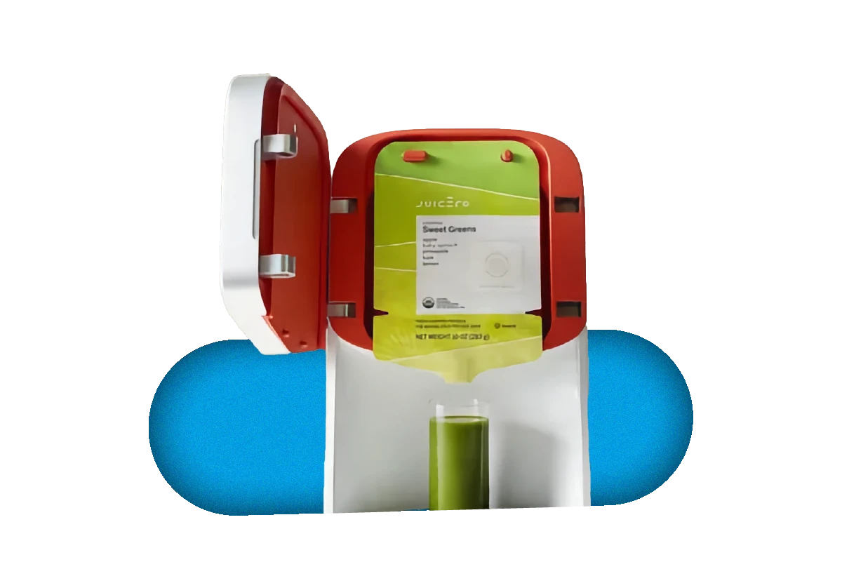 A juicero smart juice presser