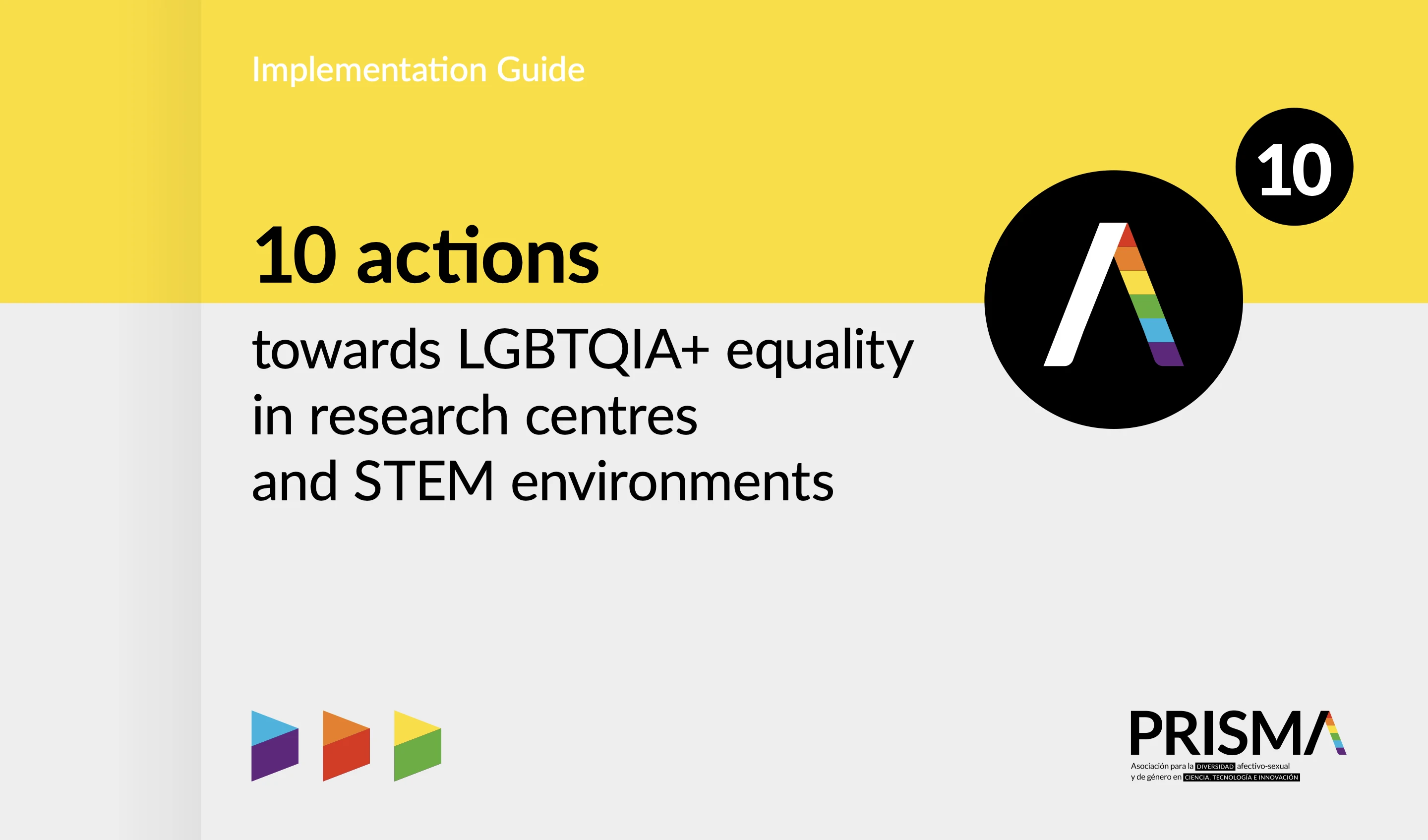 10 actions towards LGBTQIA+ equality in research centres and STEM environments